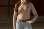 Langarmshirt "Aspaso Coffee" - Cheval Cheval Reitsport