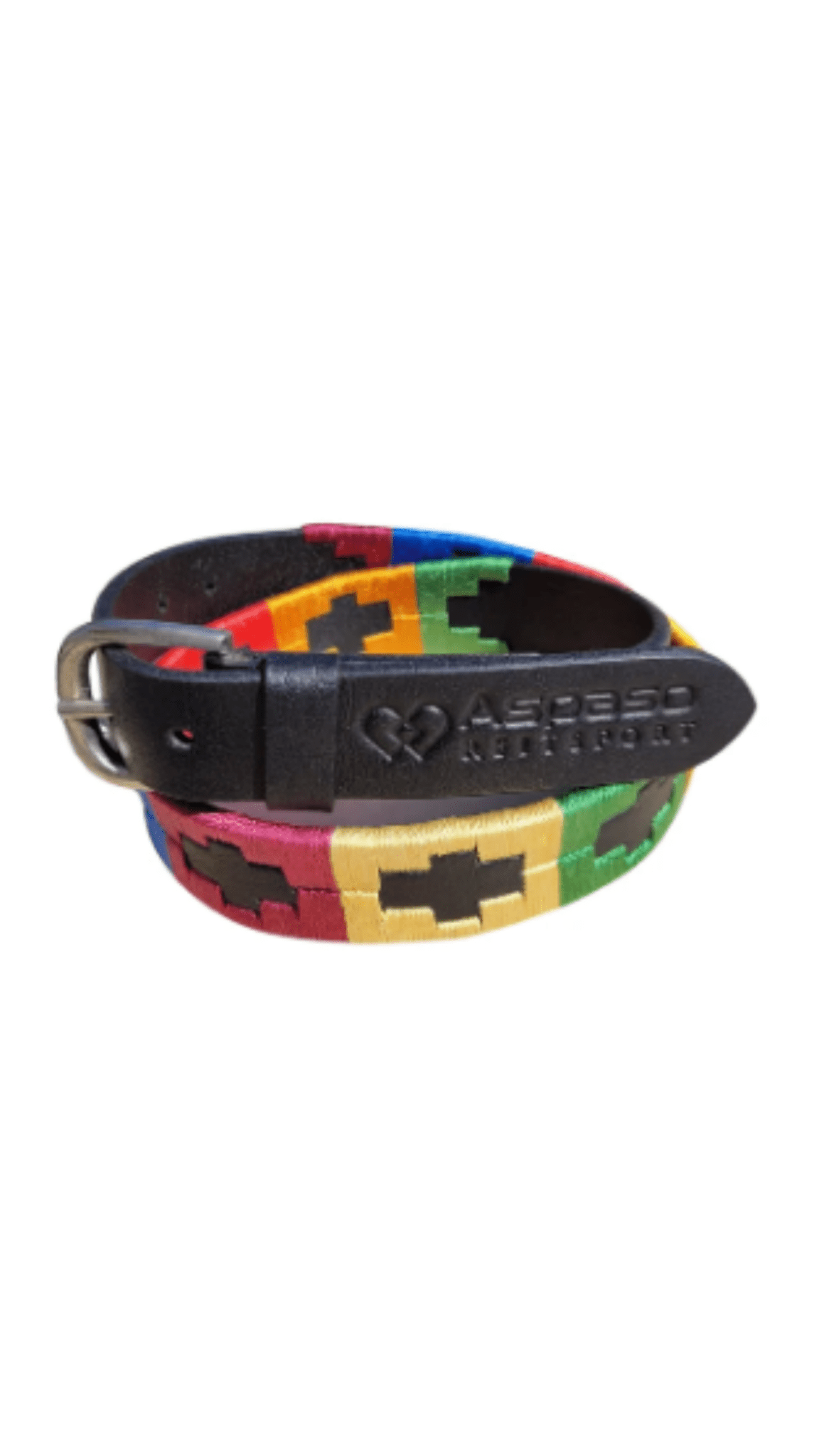 Pologürtel "Aspaso Kinder Pologürtel" Regenbogen - Cheval Cheval Reitsport
