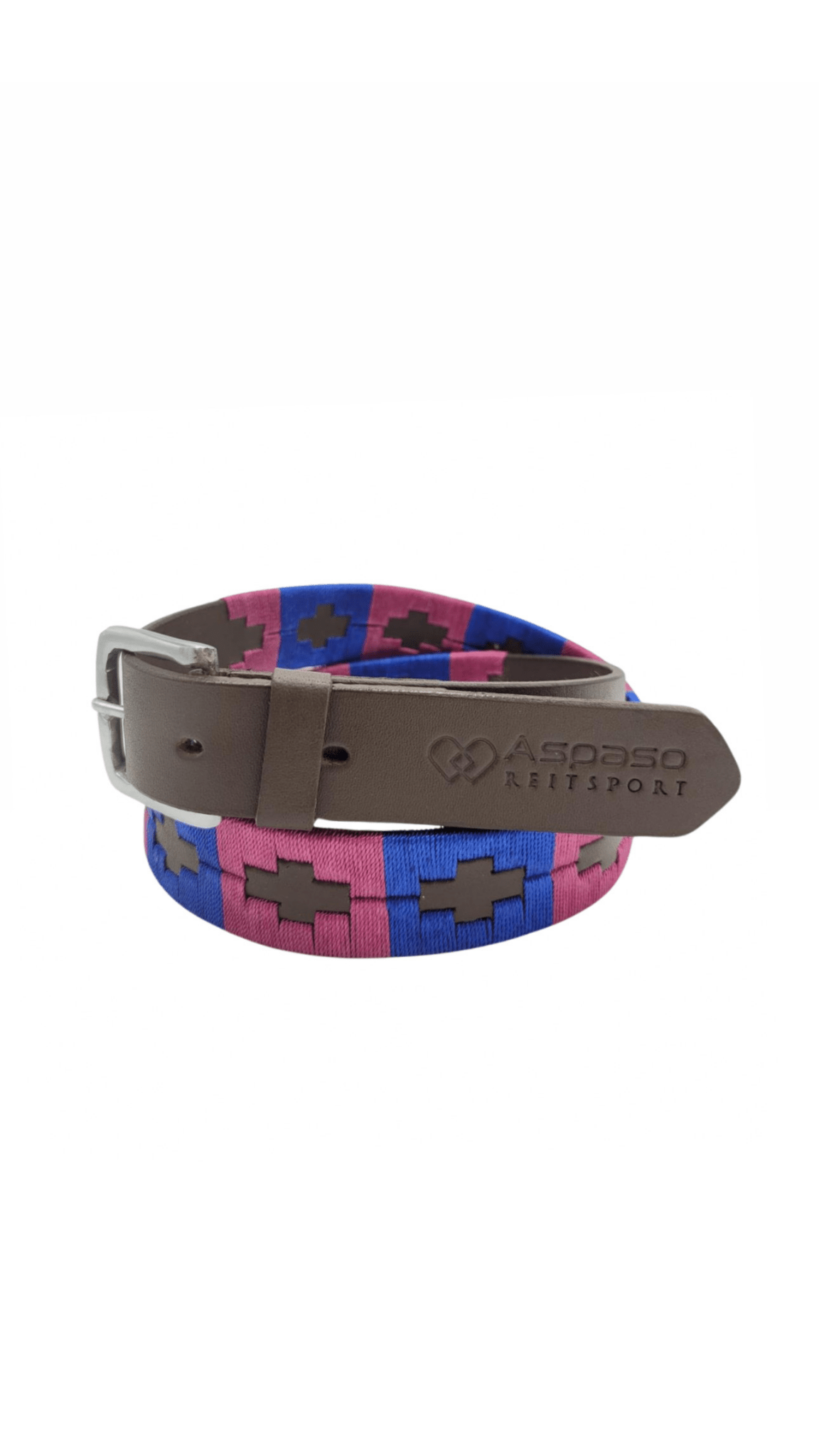 Pologürtel Aspaso "pink/blau" - Cheval Cheval Reitsport