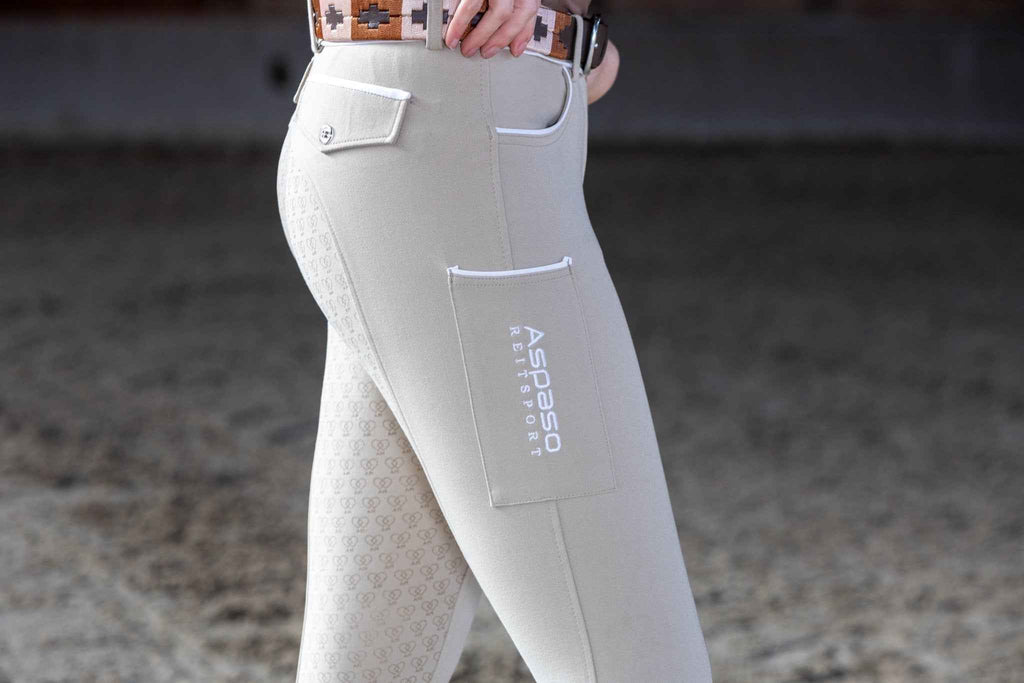 Reithose „Aspaso Casual“ beige - Cheval Cheval Reitsport