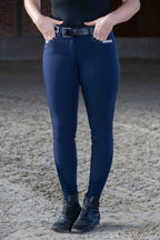Reithose "Aspaso Glitter" blau - Cheval Cheval Reitsport
